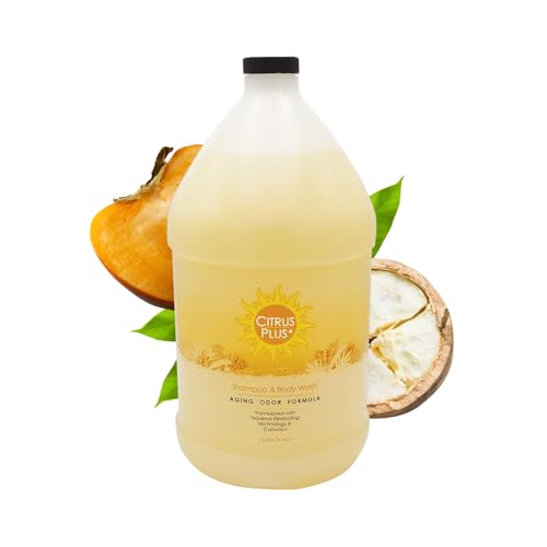 BoaVida Deodorizing Citrus Plus Elder Shampoo and Body Wash, 1 Gal