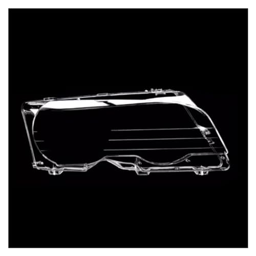 Lentille Couvercle pour BMW E46 Coupé pour Cabriolet 1999-2003 Pré-Lifting pour M3 2000-2006 Phare Voiture Lentille Claire Phare Couvercle Transparent Accessoires Phare Cache Clair Lentille (Couleur