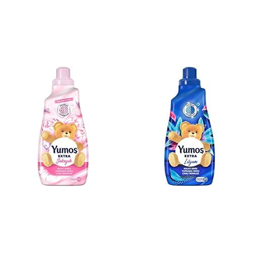 Yumoş Extra Konsantre Çamaşır Yumuşatıcısı Şakayık 1440 ml ve Yumoş Extra Çamaşır Yumuşatıcısı Lilyum 1440 ml