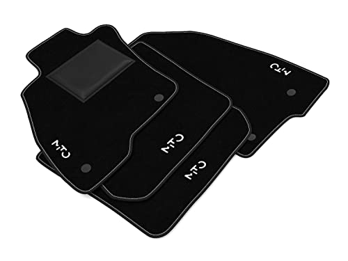 Tapis compatibles avec Alfa Romeo Mito, kit de tapis de voiture, tapis de voiture, tapis de voiture, tapis de voiture, tapis de voiture