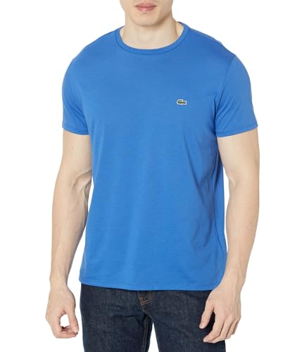 Image of Lacoste Men's Short Sleeve Pima Jersey Crew Neck Tee