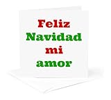 3dRose Greeting Card - Feliz navidad mi amor - BrooklynMeMe - Spanish