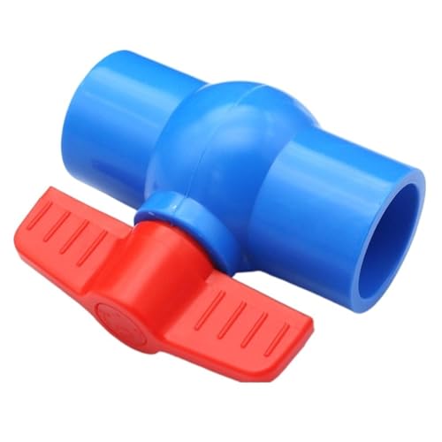 Válvulas de bola de PVC DN25 con interruptor de enchufe y cierre para agua 2