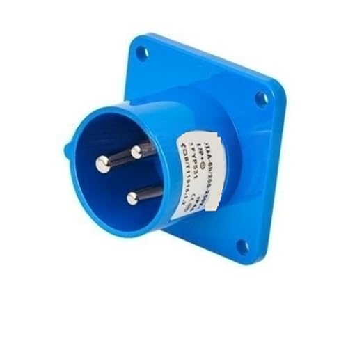 Connecteur industriel encastré IP44 TYP531 16A 3 broches 220V pour tableau
