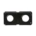 GE WB34K10017 Double Burner Pan - Left Side