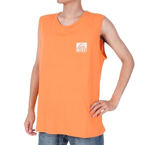 [���[�t] RFTTM2401 SQUARE LOGO TANK K.ORANGE(ORG) M