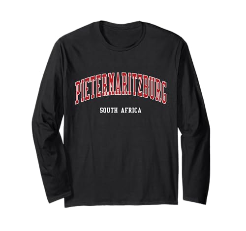 Pietermaritzburg South Africa College University Style Long Sleeve T-Shirt