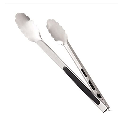 Kochzange Küchenzange mit rutschfestem Griff zum Braten, Kochen, Grillen von Brot, Größe: 32 * 4 cm, flexibel einsetzbar