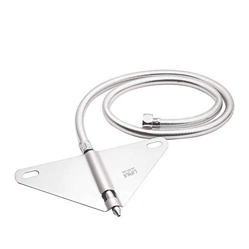 Lipka Stainless Steel Straight Jet Spray with Heavy PVC Hose - 1 Meter (B0827KNHBZ) Amazon Price History, Amazon Price Tracker
