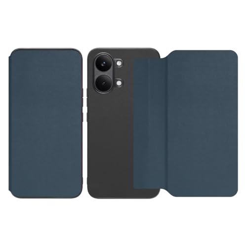 LOOF SLIM-FIT ���U�[ ���^ �X�}�z�P�[�X for POCO X8 Pro Max �p �P�[�X �J�o�[ �蒠�^ �J�[�h���[ �X�g���b�v�z�[�� �V���v�� �ϏՌ� �y�� leather[�_�[�N�l�C�r�[]