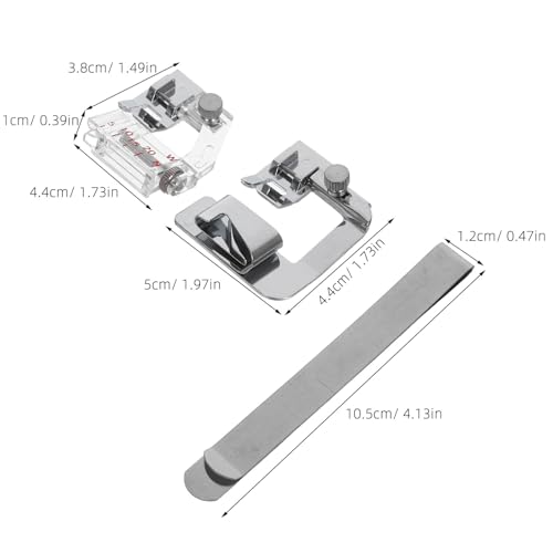Set de 5 piezas de prensatelas para máquina de coser VILLCASE miniatura 2