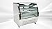 Elite Kitchen Supply Commercial Deli Refrigerator, ETL Bakery Pastry Deli Meat/Seafood Display, Fridge Cooler Merchandiser Showcase, Restaurant Stainless Steel Curved Glass 48