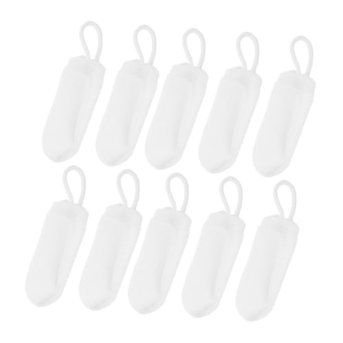 GRIRIW 10pcs Dog Toothbrush Finger Brush Small Dog Care Pet Cleaning Glove Comfortable Pet Brush Portable Pet Oral Care Tool