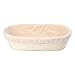 BESTOMZ Banneton Proofing Cesta para Pan y Masa - Herramienta para Hornear Pan con Tela Linerfor Rising Round Crujiente Corteza para Hornear Pan Hacer Masa Shape Loaf Boules (Rectangle)
