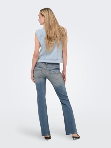 Evita el calor con ONLY Onlkennedy Sl Dnm Waistcoat, el chaleco vaquero más fresco 5