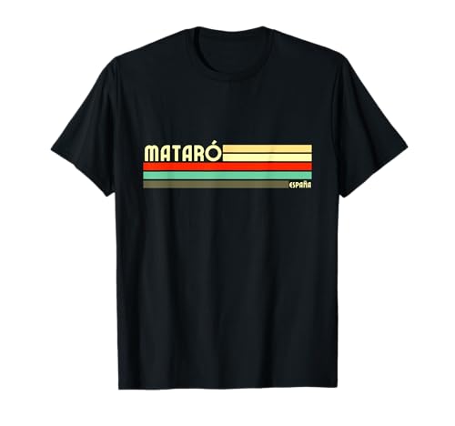 Retro Vintage Mataró Camiseta
