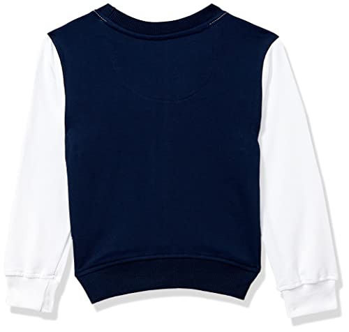 Image of U.S. POLO ASSN. The Tee Shop Unisex Regular Fit Cotton Hooded Neck Couple Hoodies (Couple Hoodies Soul Mate Dark Navy Male -XL, Female -M)