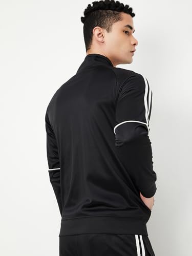 Image of Max Men Striped Athleisure Sweatshirt