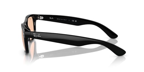Image of Ray-Ban Unisex Rb2132f New Wayfarer Low Bridge Fit Square Sunglasses