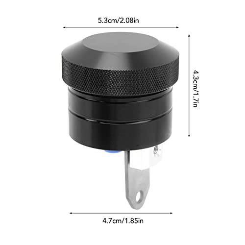 Image of Motorcycle Chain Lubricator System with Oil Reservoir Universal Fit for and Most Bikes, Metal Drip Oiler Cup with Adjustable and Extended Bracket,