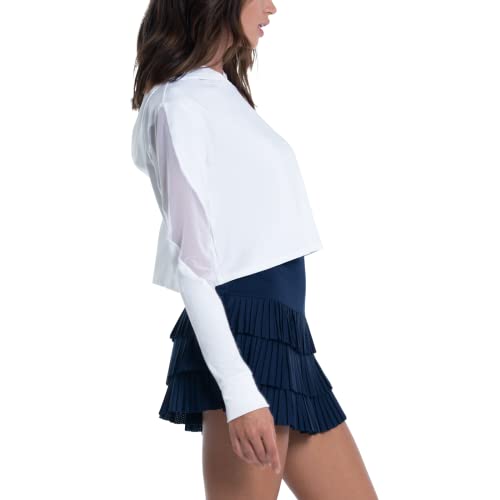 Lucky In Love Women's Cindy Crop Hoodie2