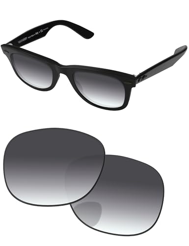 PapaViva ��Ό� ���������Y For Ray-Ban Wayfarer RB2140 50mm �D�F�̃O���f�[�V����