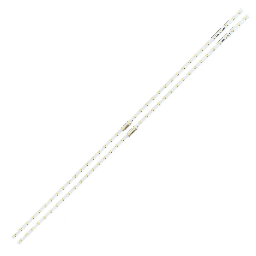 Tira de LED (2) Compatible Fit For Samsung UE49RU7300 UE49NU7105 UE49NU7105K UE49NU7670U UE49NU7020 UE49NU7400 BN96-45953A LM41-00630A LM41-00557A