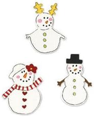 Ellison Sizzix Sizzilts 3ダイセット/パック-スモール 雪だるま