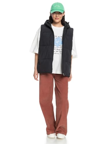 Roxy Bright Side Chaqueta para Mujer acolchada, cazadora larga de invierno con capucha 6
