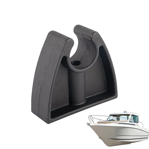 Attaches Pour Mât De Lumière Bateau - Fixation Noire Pour Tube D'éclairage | Support Solide Et Durable Pour Organisation, Pont Bateau Kayak Yacht Marine Accessoires Rangement Clip Lumière Navigation Attaches Pour Mât De Lumière Bateau - Fixation Noire Pour Tube D'éclairage | Support Solide Et Durable Pour Organisation, Pont Bateau Kayak Yacht Marine Accessoires Rangement Clip Lumière Navigation