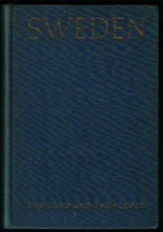 Hardcover Sweden, the land and the people, Book