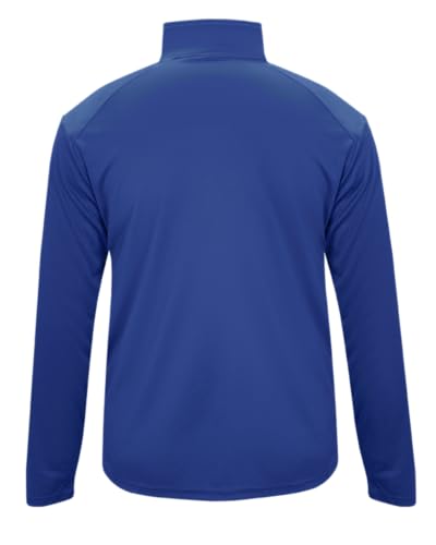 League Outfitters Badger Youth B-Core Quarter Zip Long Sleeve Pullover 1/4 Zip Sweatshirt2