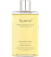 Bueno+ PARIS QUEEN HUILE CARROT BODY OIL | Hydrates &amp; Protects Skin with Carrot Extract, Beta-Car...
