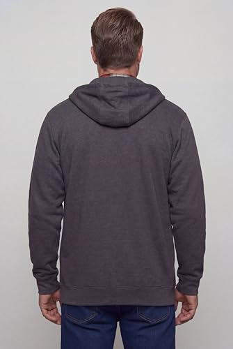 Image of KingSize Men's Big & Tall Fleece Zip-front Hoodie Jacket