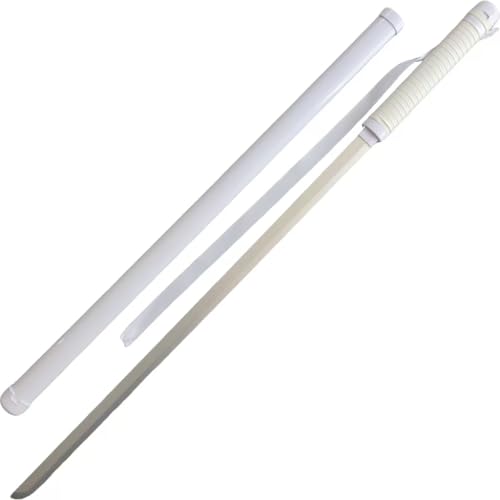 HongzyFirm 居合刀 レプリカ 木刀 練習用 竹製 唐十字 日本風 素振り竹刀 軽量 鞘付き レトロ 剣道 剣術 武術 舞台小道具 定規 和風 お土産 抜刀練習 コレクション コスプレ小道具 室内装飾 (J)