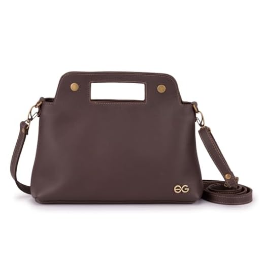 Bolsa Feminina Transversal Média Tiracolo Couro Legítimo (Marrom Escuro)