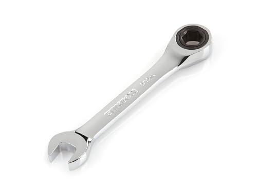TEKTON 5/16 Inch Stubby Ratcheting Combination Wrench | WRN50006