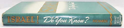 Israel! Do You Know? B000QEBB4O Book Cover