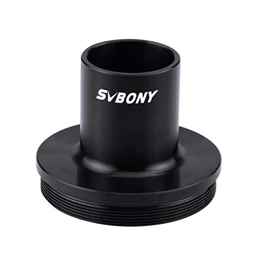SVBONY TOP Microscope T Adapter Camera Adapter and T2 Ring