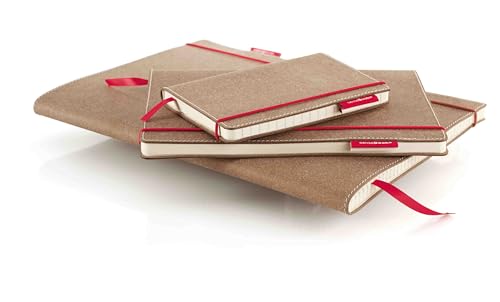 Carnet de notes petit format transotype senseBook Red Rubber à petits carreaux