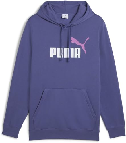 Puma Herren ESS 2 Color No. 1 Logo Hoodie FL Kapuzenpullis, Blue Crystal,