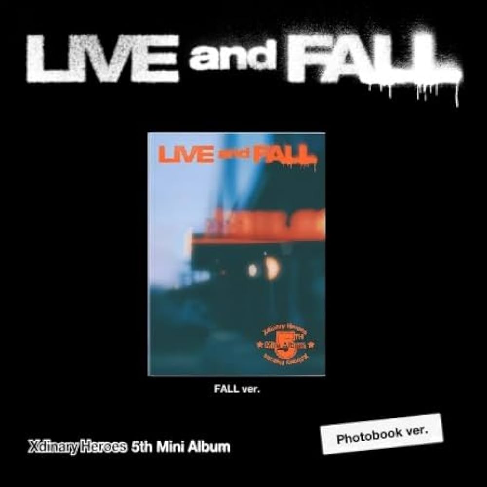 LIVE and FALL 未開封アルバム 50枚 Xdinary Heroes Xdinary Heroes [ LIVE and FALL ] 5th Mini Album Photobook