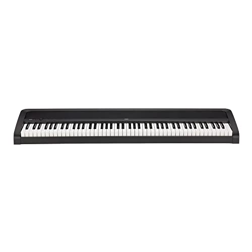KORG B2N Digitalpiano, Keyboard, E-Piano, (mit leichtgängiger Tastatur, Notenpult, Dämpferpedal...