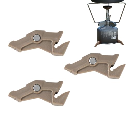 Estabilizador de cartucho, soporte para tanque de camping, soporte magnético para cartucho | Soporte para tanque, soporte para cartuchos para acampar al aire libre, senderismo, soporte para tanque de
