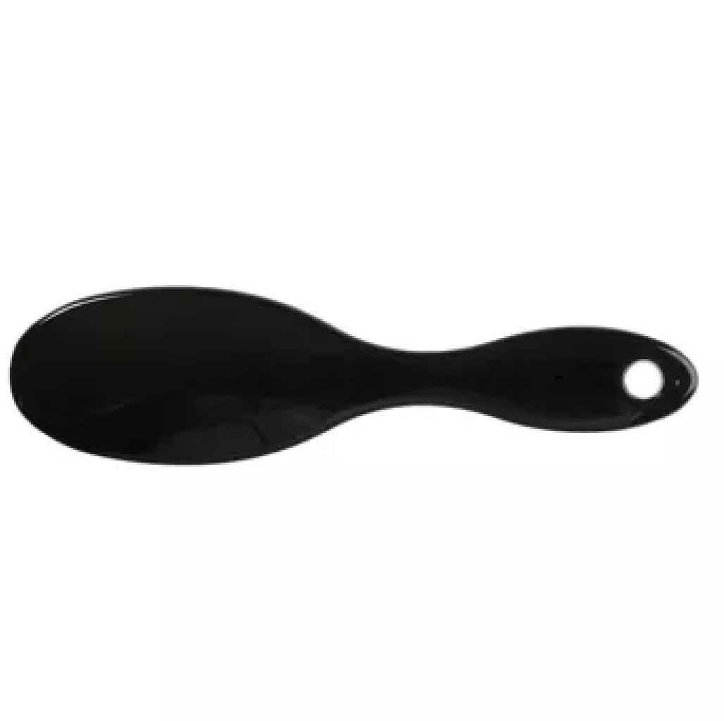 Jet Black Premium Brass Wire Pin Dog Cat Horse Grooming Brush Style and Detangle (Set of Both Brushes)