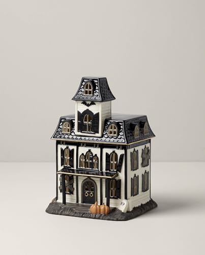 Image of Lenox Vintage Halloween Light-Up House Figurine