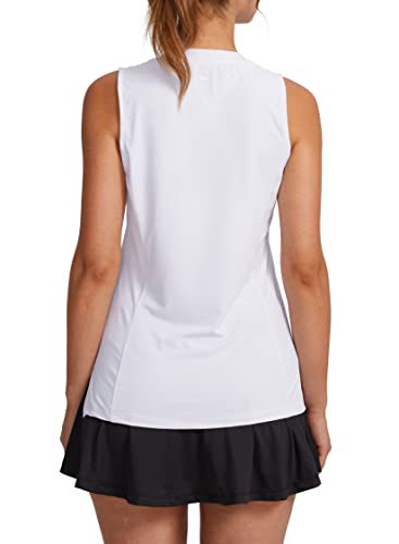 Obla Women's Sleeveless Golf Shirt V-Neck Lightweight Quick Dry Tennis Tank Tops Polo Shirts for Women2