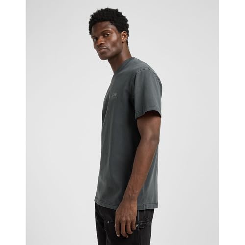 Lee Workwear Relaxed Graphic Tee Washed Black Size M - 5