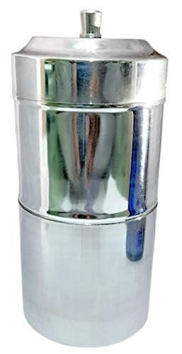 CooPany Stainless Steel Filter Coffee Maker, South Indian Filter Coffee Maker, Coffee Maker 400 ML (6-8 Cups)