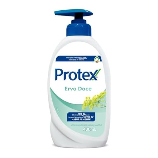 Sabonete Líquido Antibacteriano para as Mãos Protex Erva Doce 400ml